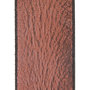 Bordeaux Rode Leren Riem Van 3.5 cm Breed