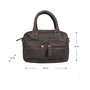 Brown Shoulder Bag - Western Bag - Handbag In Genuine Leather