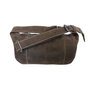 Large Belt Bag For Men Or Ladies Made Of Brown Leather