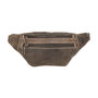 Leather Crossbody Bag - Pouch Bag In Dark Brown Leather