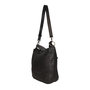 Black Hobo Bag - Shoulder Bag For Women In Braided Leather