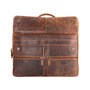 Light brown Leather Laptop Bag With A Shoulder Strap