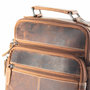 Shoulder Bag - Crossbody Bag Made Of Light Brown Buffalo Leather