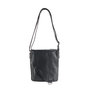 Black Leather Arrigo Shoulder Bag Made of Supple Leather
