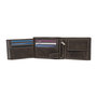 Dark Brown Leather Men's Wallet With RFID