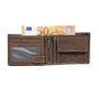 Light Brown Leather Men's Wallet - Billfold Model