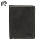 Men's wallet with RFID in black leather