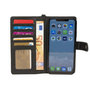 Apple iPhone XS Bookcase Hoesje Zwart Leer