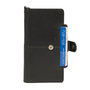 Apple iPhone XS Bookcase Case Black Leather 