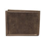 Men's Billfold Wallet Of Light Brown Leather