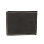 Mens Wallet With RFID In Black Buffalo Leather