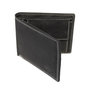 Men's Wallet Billfold With RFID Black Leather