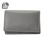 Ladies Purse With RFID Of Grey Leather