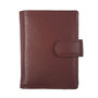 Card Holder with Card Protector Dark Red