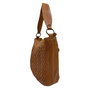 Leather Shoulder Bag Women of Supple Braided Leather