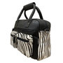 Handtasje Cowboysbag Dames Leer Zwart met een Zebraprint