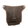 Motorcycle bag Waist bag made of light brown buffalo leather