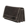 Women's Wallet Dark Brown Buffalo Leather