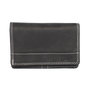 Women's Wallet Black RFID Buffalo Leather