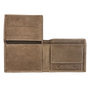 Men's Wallet - Billfold Cognac Buffalo Leather