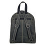Black Buffalo Leather Compact Backpack
