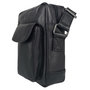 Crossbody Bag Shoulder Bag Made Of Supple Black Leather