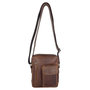 Shoulder Bag Crossbody Bag Made of Light Brown Leather