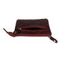 Key pouch made of Red oiled Leather