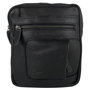 Leather Shoulder Bag Crossbody Bag Black