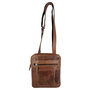 Leather Shoulder Bag Crossbody Bag Light Brown