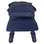 Messenger Bag Shoulder Bag of Dark Blue Leather
