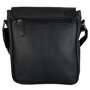 Black Leather Crossbody Shoulder Bag From Arrigo
