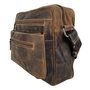 Shoulder bag Crossbody bag made of Cognac Buffalo leather