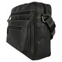 Shoulder bag Crossbody bag made of Black Buffalo leather