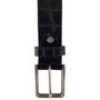 Belt 3.5 cm Black Leather for Men and Women