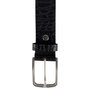 Belt 4 cm Black Leather for Men and Women