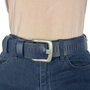 Perforated belt dark blue 4 cm