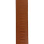 Perforated belt cognac 4 cm
