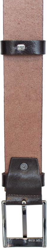 Arrigo Broekriem Heren - Donkerbruin Leer 4 cm - Arrigo.nl
