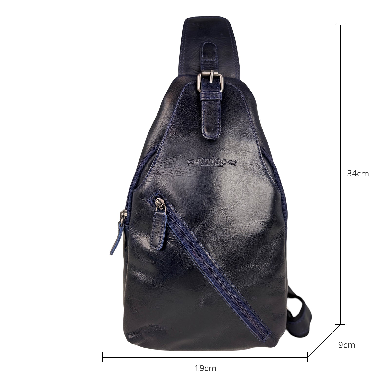 Arrigo Slingbag Donkerblauw - Arrigo.nl