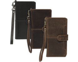 Arrigo Zwarte Bookcase voor iPhone 12 Pro Max - Arrigo.nl