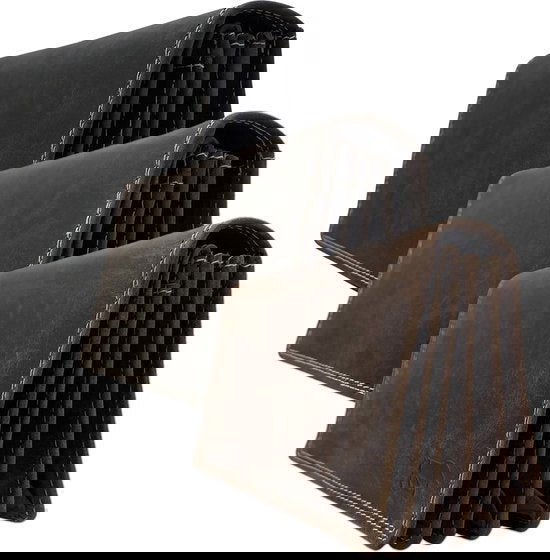 Arrigo damesportemonnee van zwart buffelleer met RFID-bescherming - Arrigo.nl