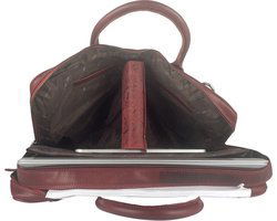 Arrigo laptoptas 17 inch rood - Arrigo.nl