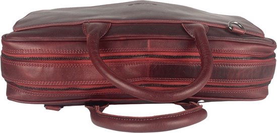 Arrigo laptoptas 17 inch rood - Arrigo.nl