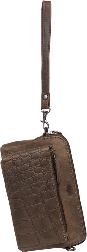 Crossbodytas croco cody minibag crossbody bag leren tasje dames tasje - Arrigo.nl
