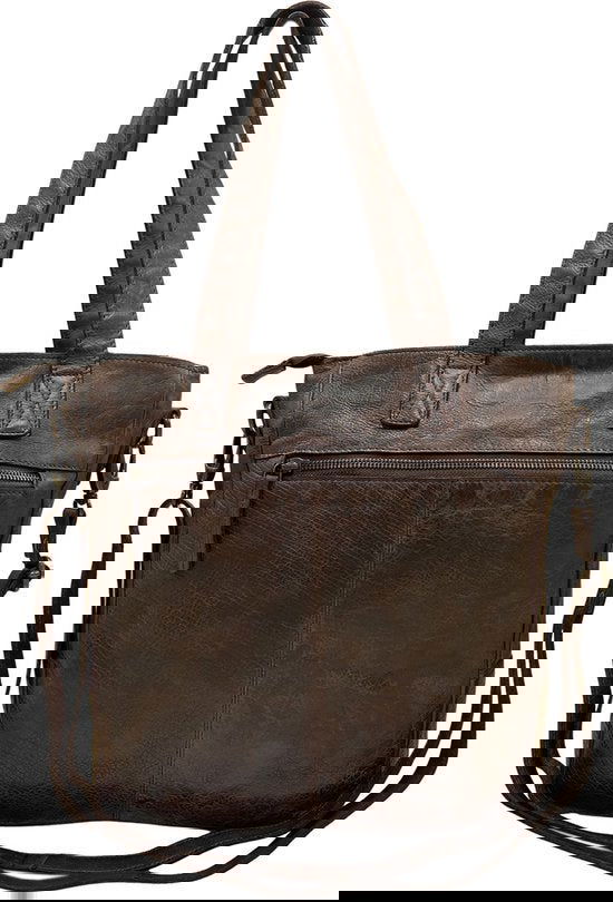 Dames Shopper - Bruin Model met Kort en Lang Hengsel - Arrigo.nl