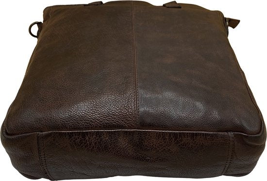 Dames Shopper - Bruin Model met Kort en Lang Hengsel - Arrigo.nl