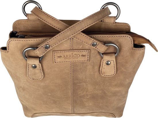 Diefstalbestendige Rugzak Taupe - Arrigo.nl