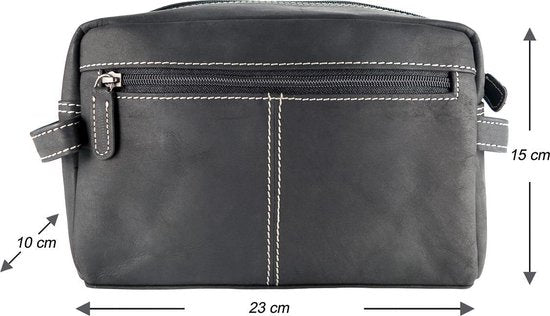 Toilettas - Zwart - Arrigo.nl