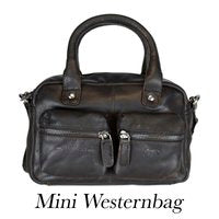 Arrigo kleine Tasche Damen Umhängetasche Mini Westerntasche Leder Rot